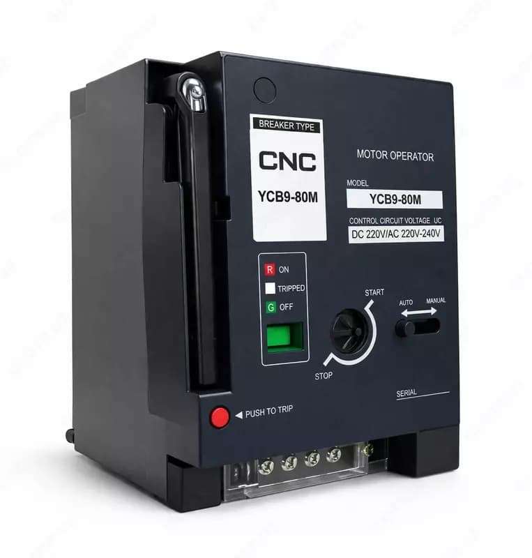 Электрический привод для модульных автоматов ”CNC Electric” YCB9-80M (Арт. - mcb-privod-1p-2p) — 2