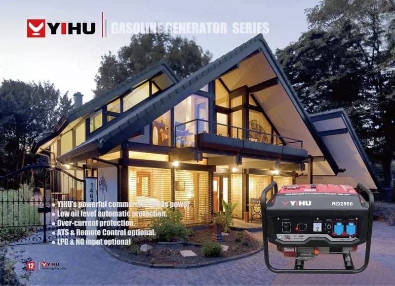 Генератор бензиновый YIHU EF power 8,5 kW — 3