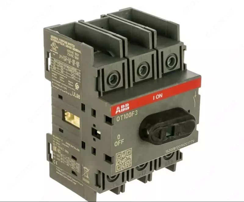 Рубильник ABB 3п OT100F3 100А (80А AC23) 1SCA105004R1001 — 1
