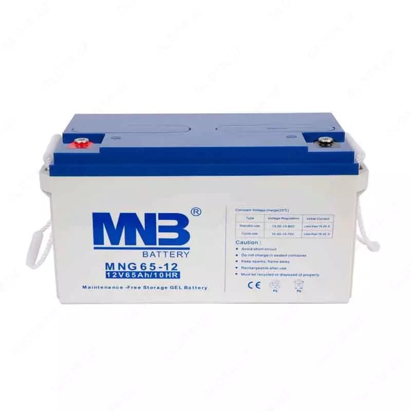 Аккумуляторная батарея для солнечных панелей и ИБП ”MNB” MNG65-12, 65Ah, 12V — 2