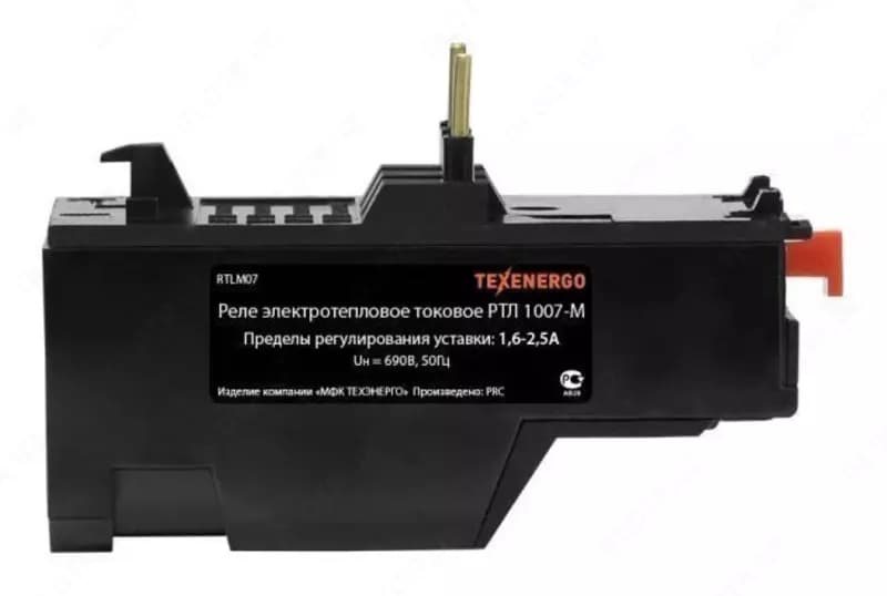Реле перегрузки тепловое РТЛ-1012-2-25А-(5,5-8А)-УХЛ4-КЭАЗ — 2