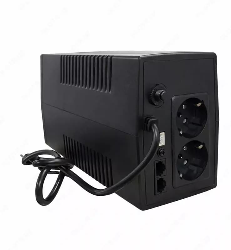 ИБП ”SMART” AVT-650 LED AVR, LCD, 0,65kVA, 650VA, 390ВТ, 1х12В/7А-ч MHB, 2 розетки, USB, RJ45 — 2
