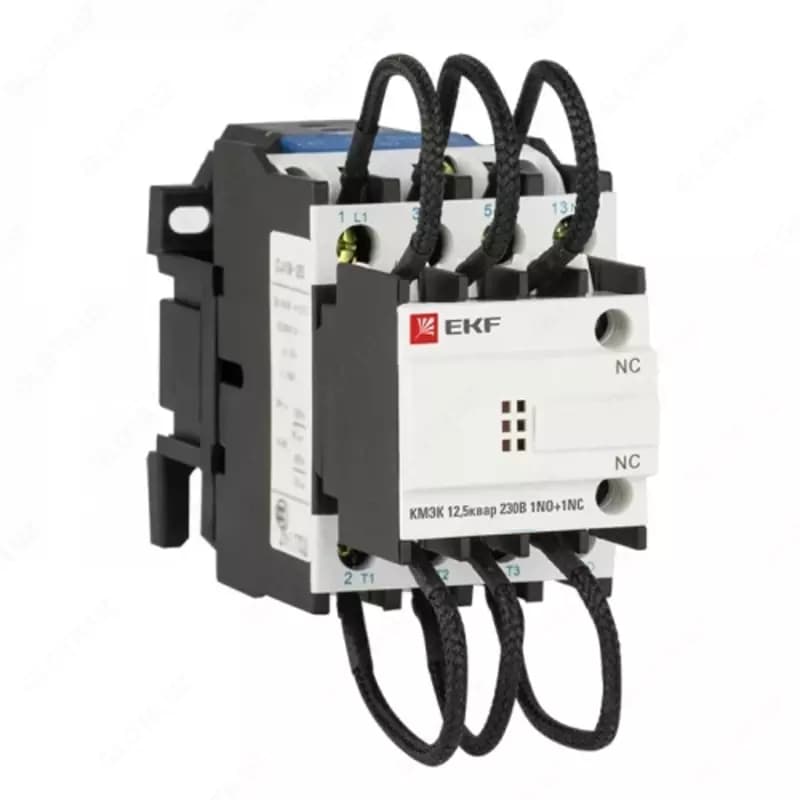 Контактор для конденсатора КМЭК 12.5квар 230В 1NО+1NC EKF PROxima (CTRK-S-25-12,5-230) — 1