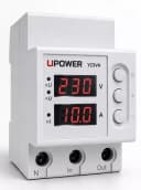 Реле напряжения с контролем тока "UPOWER" YC9VA, 1-63А, АС 230В