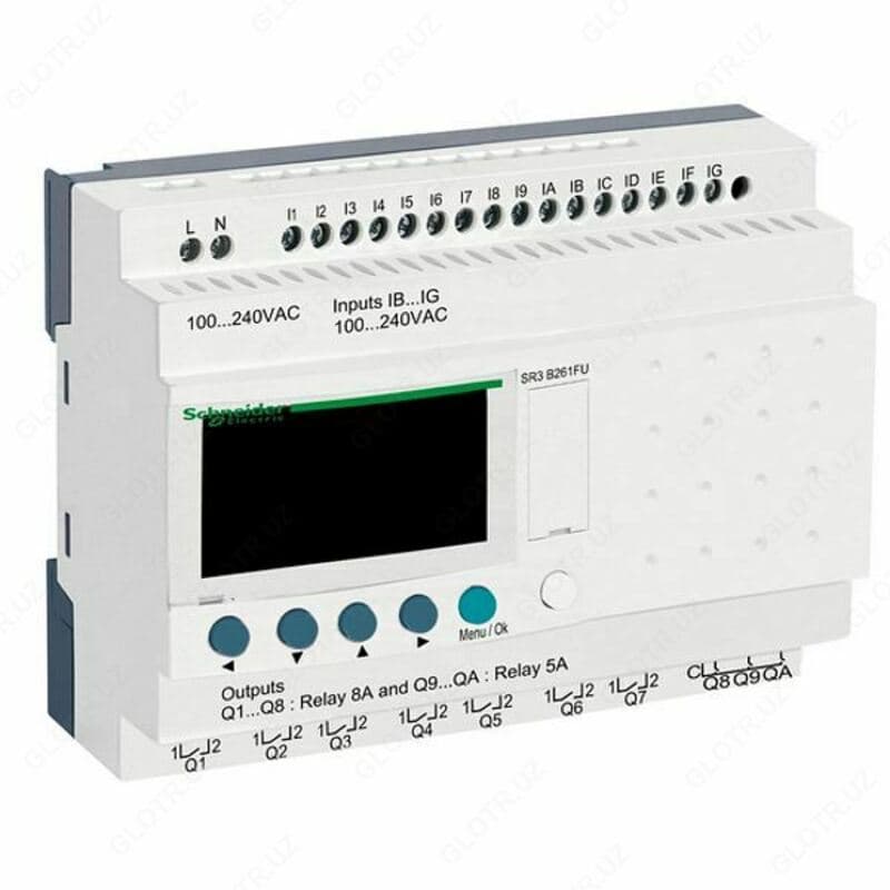 Реле модульный типа SR3B261FU Zelio Logic реле Schneider Electric — 1