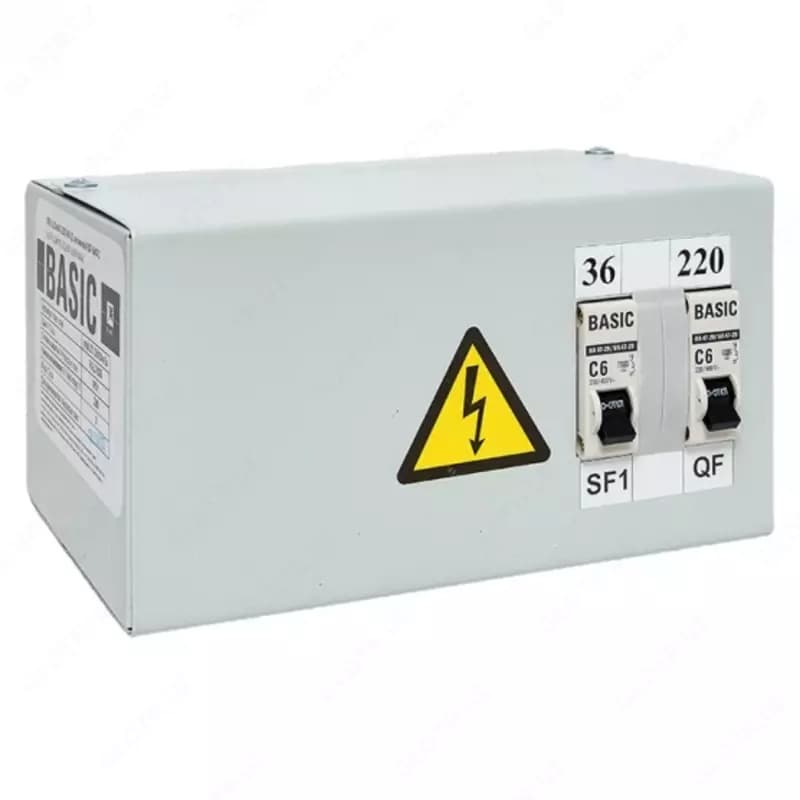 Ящик с понижающим трансформатором ЯТП 0.25кВА 220/36В EKF Basic — 1