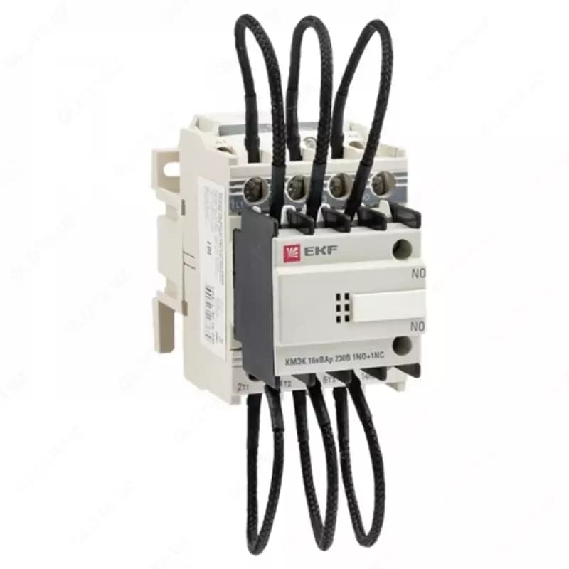 Контактор для конденсатора КМЭК 20квар 230В 1NО+1NC EKF PROxima (CTRK-S-43-20-230) — 1