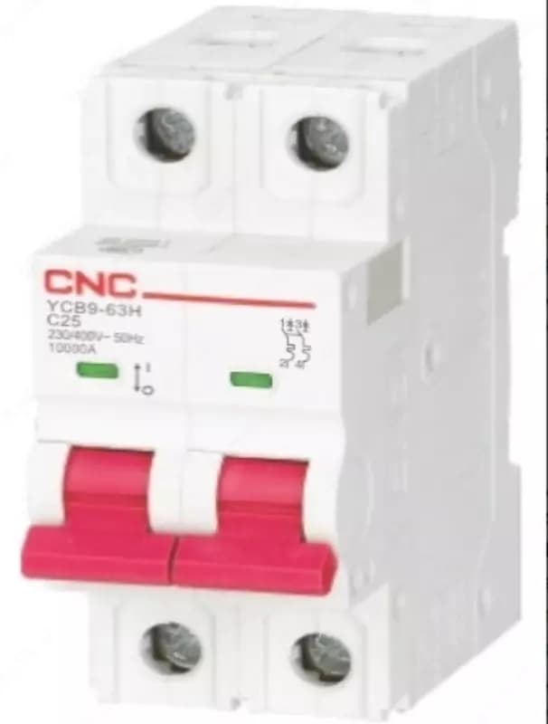 Автоматический выключатель YCB9-80M 2P 40A 10kA — 2
