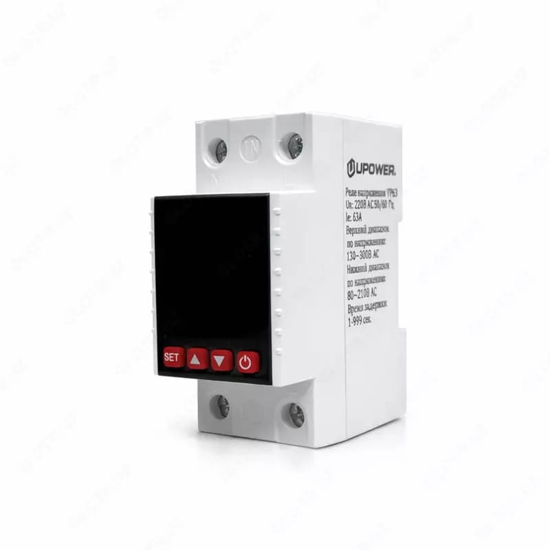 Реле напряжения "UPOWER" SVP-3D, 3 фазы, 15А, 300/450В АС — 1