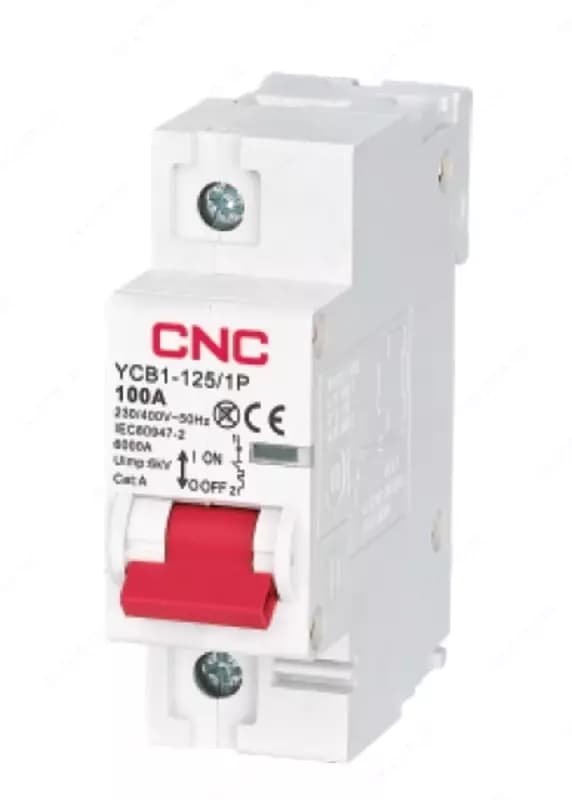 Автоматический выключатель YCB7-125 1P 125A — 3