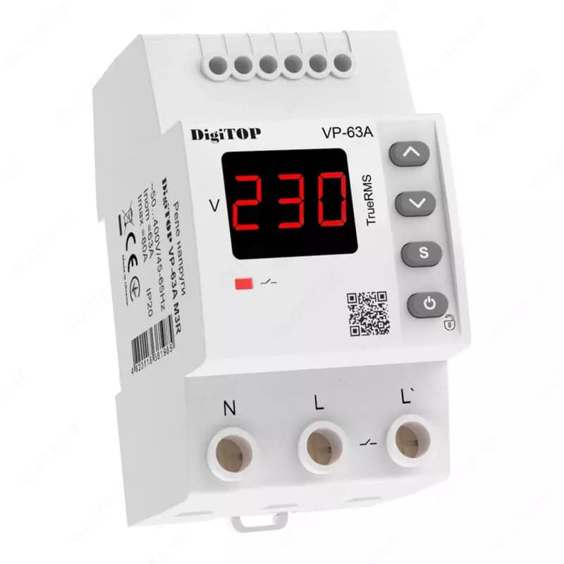Реле напряжения DigiTOP VP-63A M3R — 1