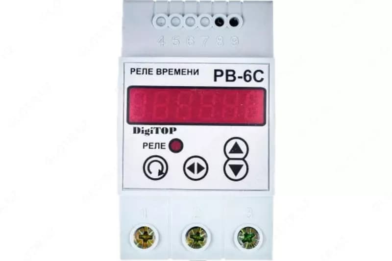 Реле времени (программируемое) ”DigiTOP” РВ-6С (24 часа) — 2