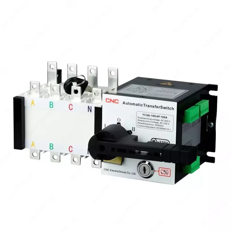 Автоматический Ввод Резерва ”CNC Electric” YCQ6 (Арт. - avr-YCS1-3p-0100) — 1