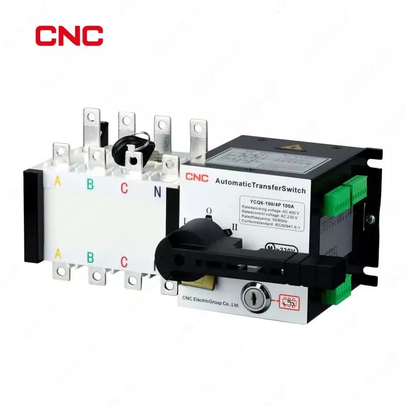 Автоматический Ввод Резерва ”CNC Electric” YCQ6 (Арт. - avr-YCS1-3p-0100) — 2