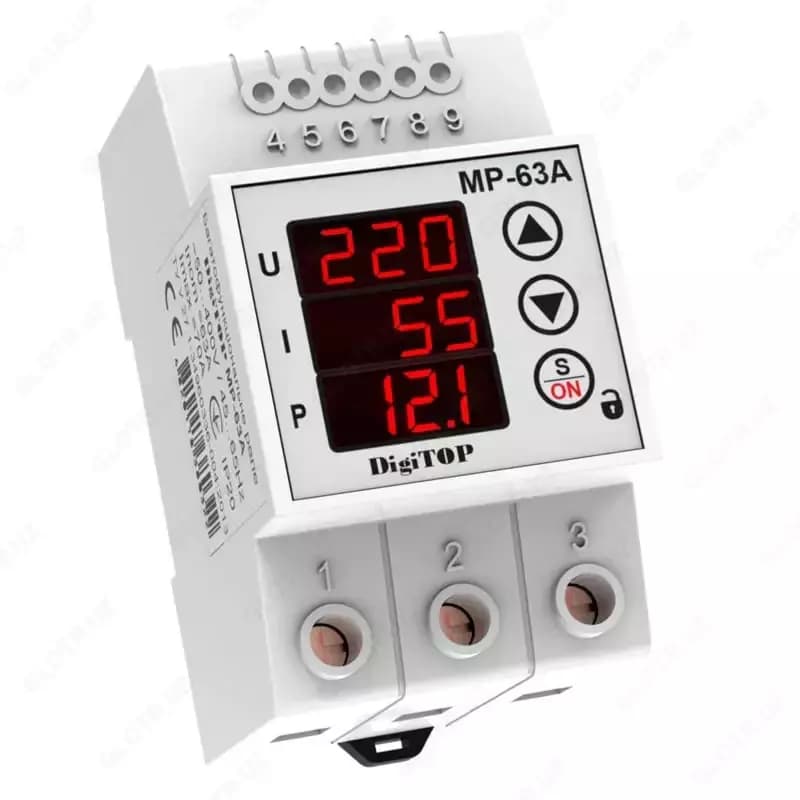 Многофункциональное реле напряжения ”DigiTOP” МP-63А — 1