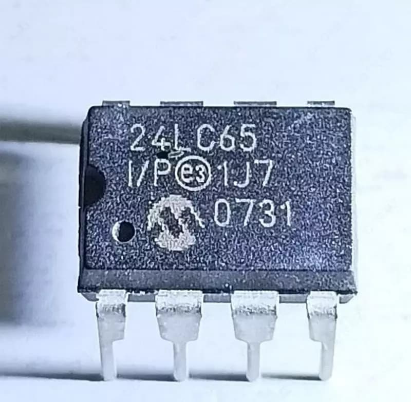 Микросхема ”EEPROM” 24C65/24LC65 (Арт. – 1140137) — 2
