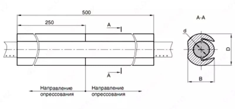Зажимы ремонтные РАС-205-4А — 1