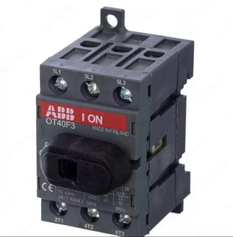 Рубильник ABB 3п OT40F3 40А (23А AC23) 1SCA104902R1001 — 1