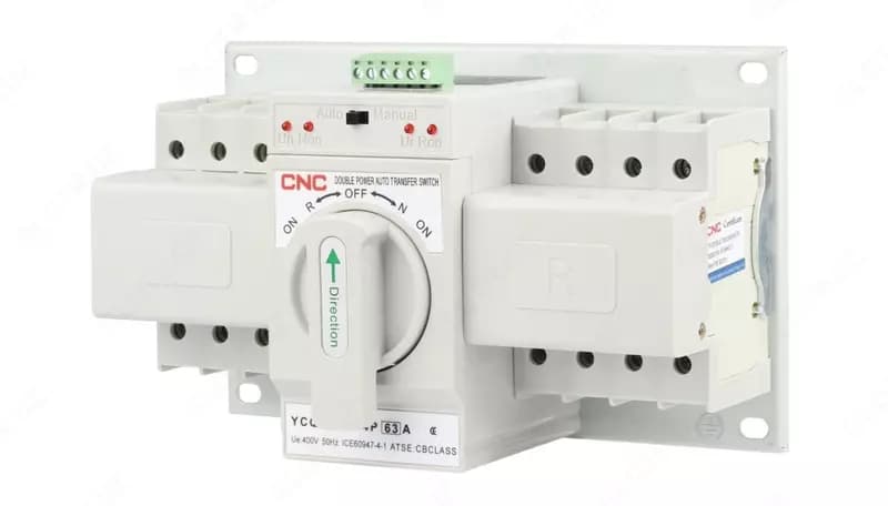 Автоматический Ввод Резерва ”CNC Electric” YCQ1В (Арт. - avr-ycq1b1-2p-0063) — 2