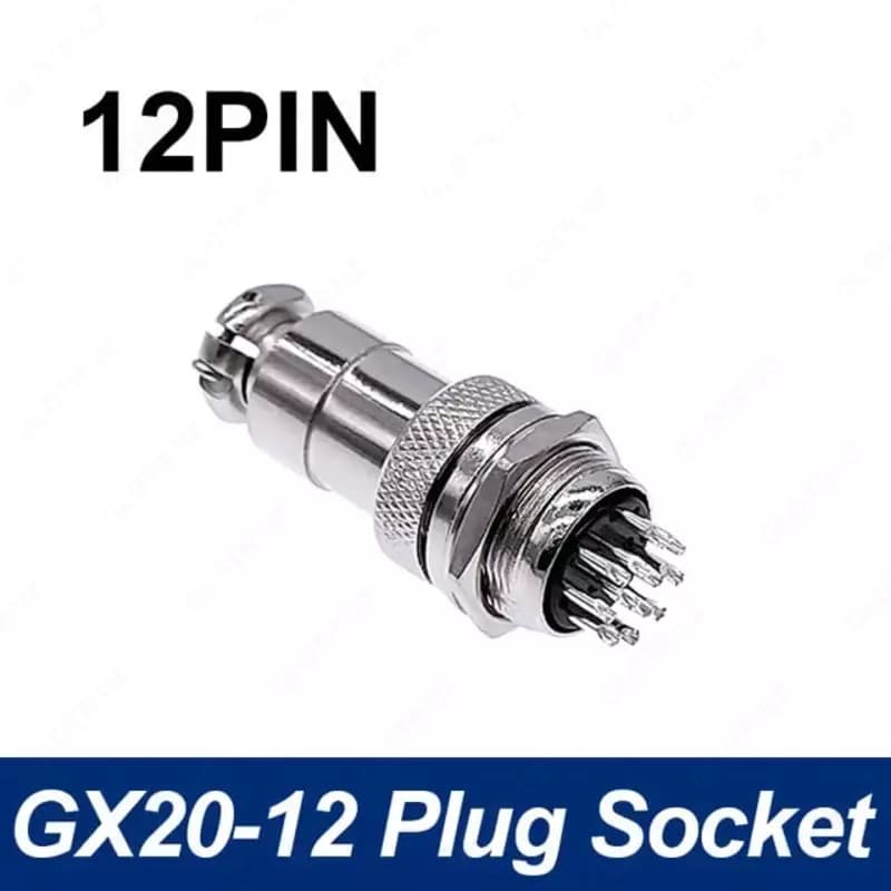 Соединительный разъем GX20 12pin папа/мама GX20 — 1