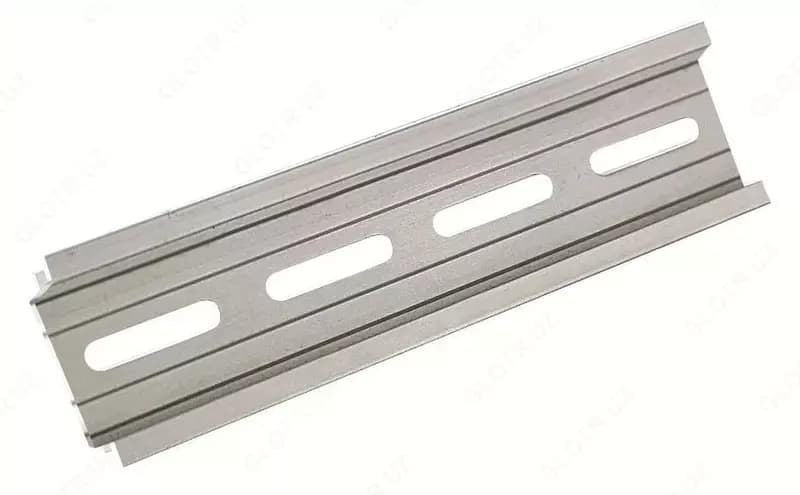 DIN-рейка (алюминий) "UPOWER" 1.0 (А35), перфорированная, 1000х7.5х35 мм, 33 отверстия — 3