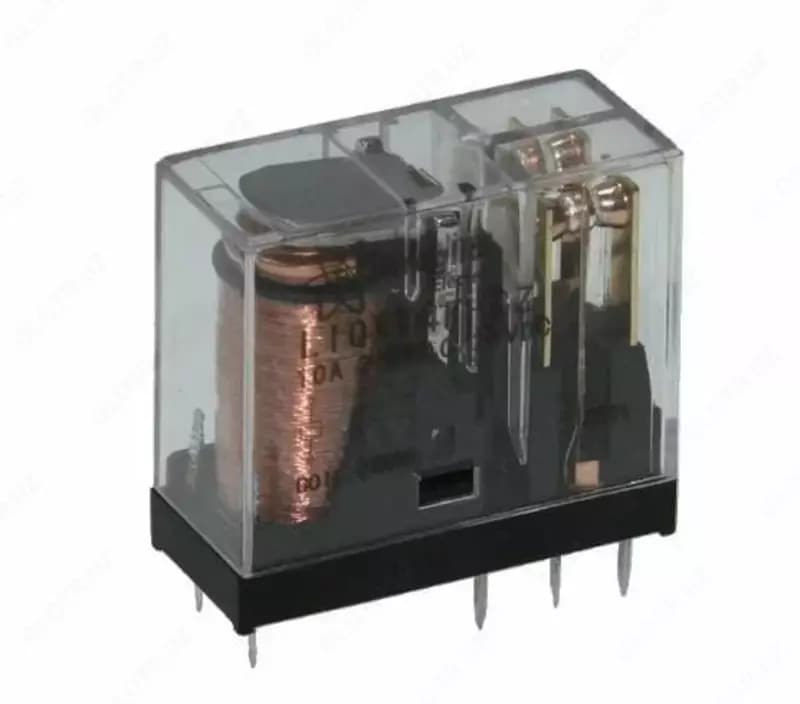 Реле промежуточное "UPOWER" slim LY-14FP-2Z, 5А — 1