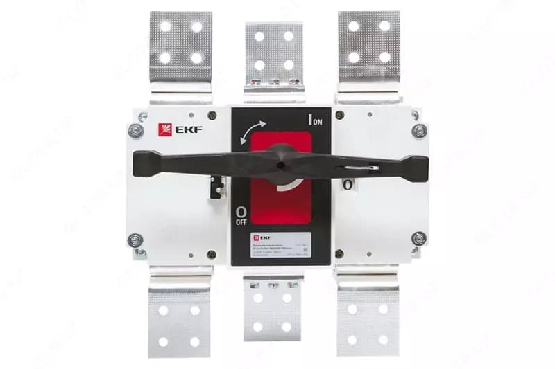 Рубильник-выключатель ”EKF” PowerSwitch, 2000A, 3P с рукояткой управления для прямой установки (Арт. - 1173712) — 2