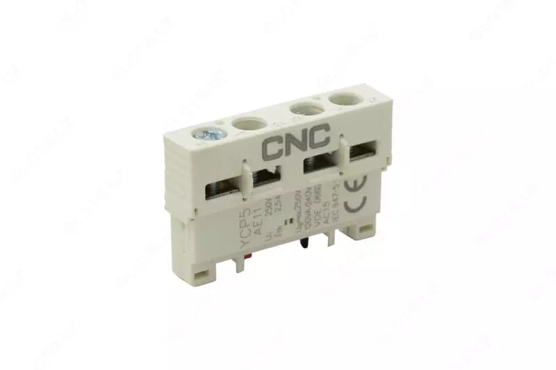 Вспомогательный контакт (верхний монтаж) ”CNC Electric” YCP5-AЕ11, 1НО+1НС (Арт. - vk-vm-ycp5-ae11) — 1