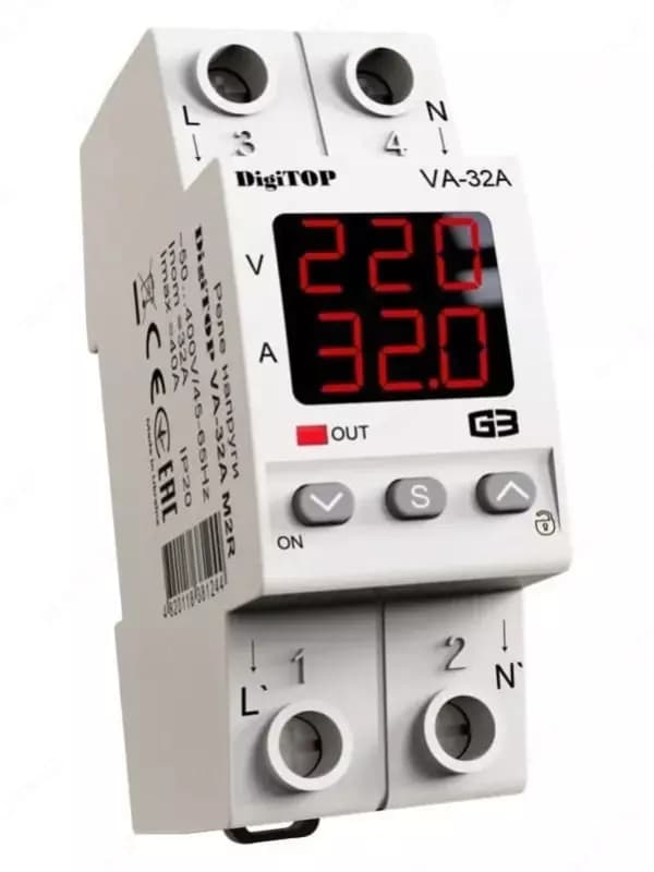 Реле напряжения ”DigiTOP” VA-32A M2R — 1