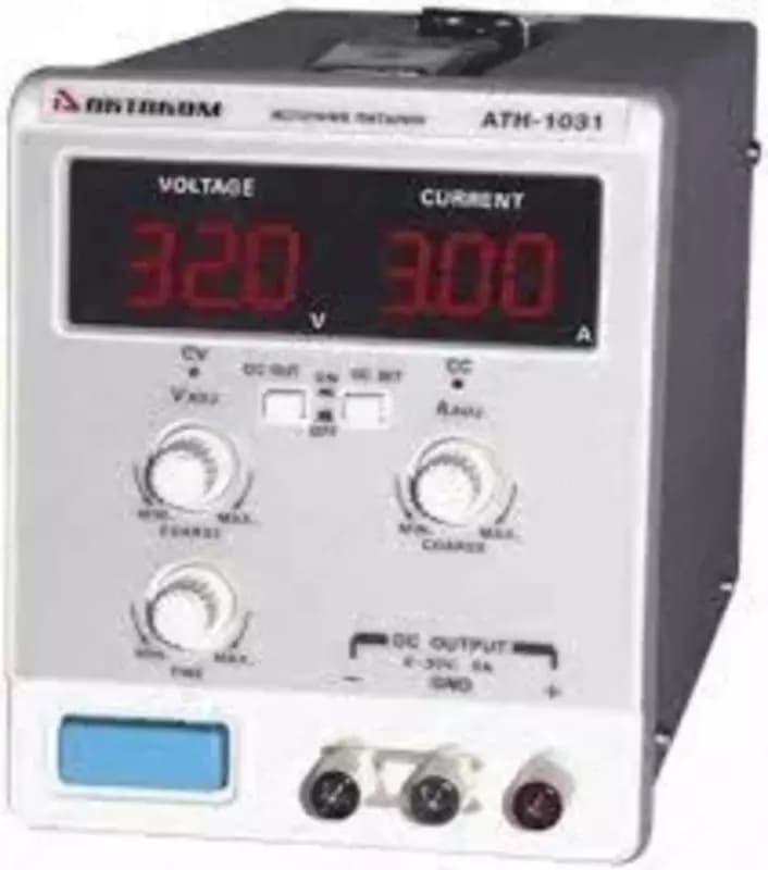 АТН-1161 — источник постоянного тока 0…6 А и напряжения 0…60 В — 2
