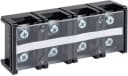 Клеммная колодка "UPOWER" ТС, 4 зажима, 60-400А, черная