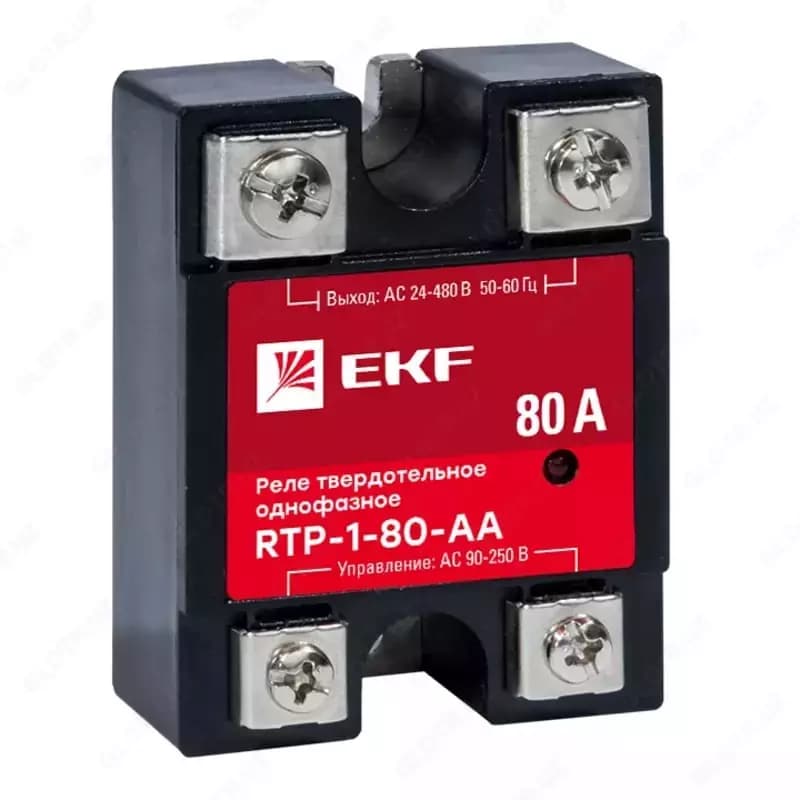 Реле твердотельное (однофазное) ”EKF” PROxima RTP-80-AA (Арт. - 1165419) — 1