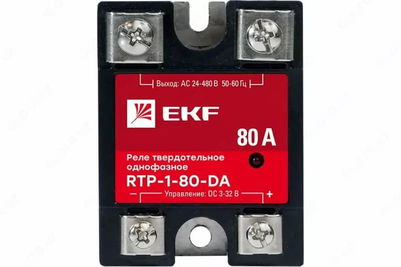 Реле твердотельное (однофазное) ”EKF” PROxima RTP-80-AA (Арт. - 1165419) — 2