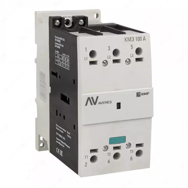 Контактор КМЭ 100А 230В АС ”EKF” AVERES CTR-S-100-00-230-AV (Арт. - 1155906) — 1