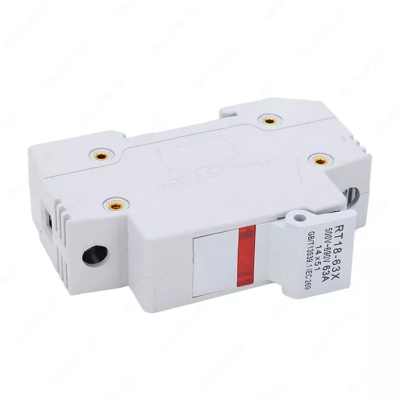 Держатель предохранителя "UPOWER" RT18-63X, 1Р, 63А — 2