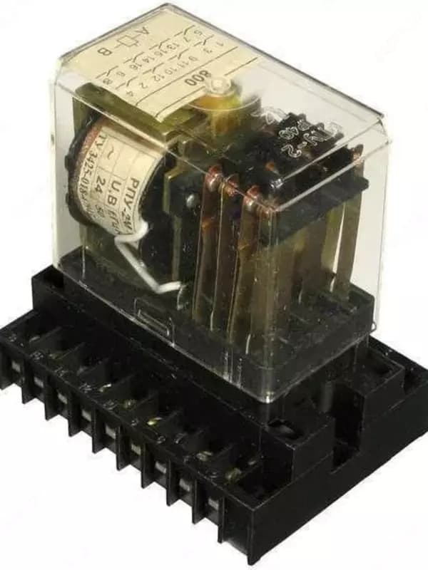Промежуточное реле РПУ-2М-211 У3 220 В, 6 А, 4З+4Р, IP40 (Арт. - 1309043) — 3