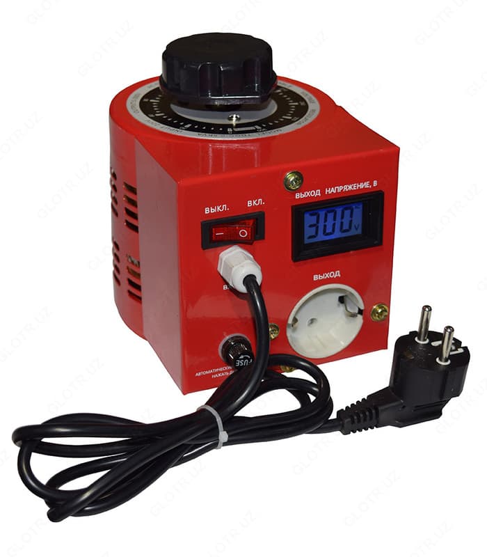 Автотрансформатор ЛАТР SUNTEK RED 500ВА 0-300 Вольт (2А) — 1