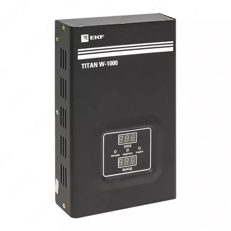Стабилизатор напряжения (настенный) ”EKF” PROxima TITAN-W-1000 (Арт. - 1165446) — 1