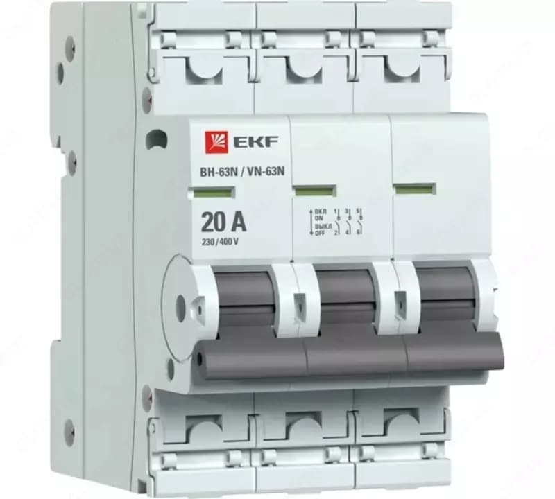 Выключатель нагрузки ВН-45 3200/2500А 3P выкатной с эл. приводом EKF PROxima — 2