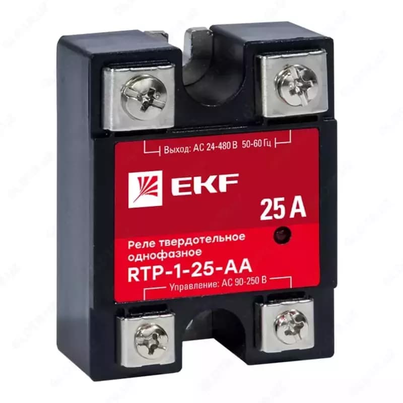 Реле твердотельное (однофазное) ”EKF” PROxima RTP-25-AA (Арт. - 1165410) — 1