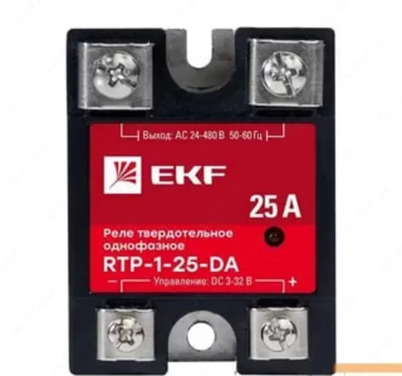 Реле твердотельное (однофазное) ”EKF” PROxima RTP-25-AA (Арт. - 1165410) — 2