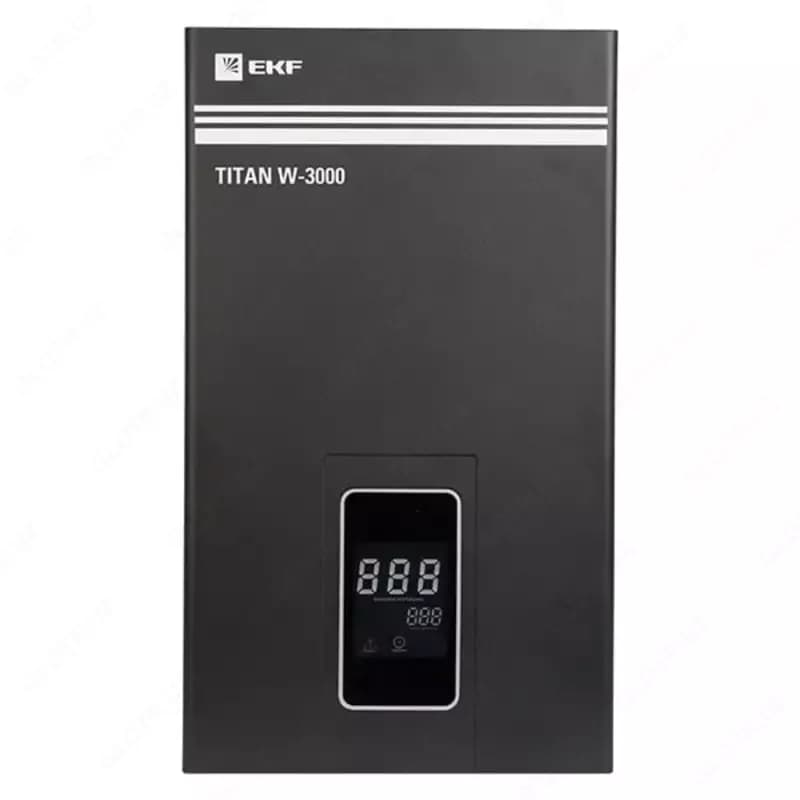 Стабилизатор напряжения (настенный) ”EKF” PROxima TITAN-W-3000 (Арт. - 1165454) — 2