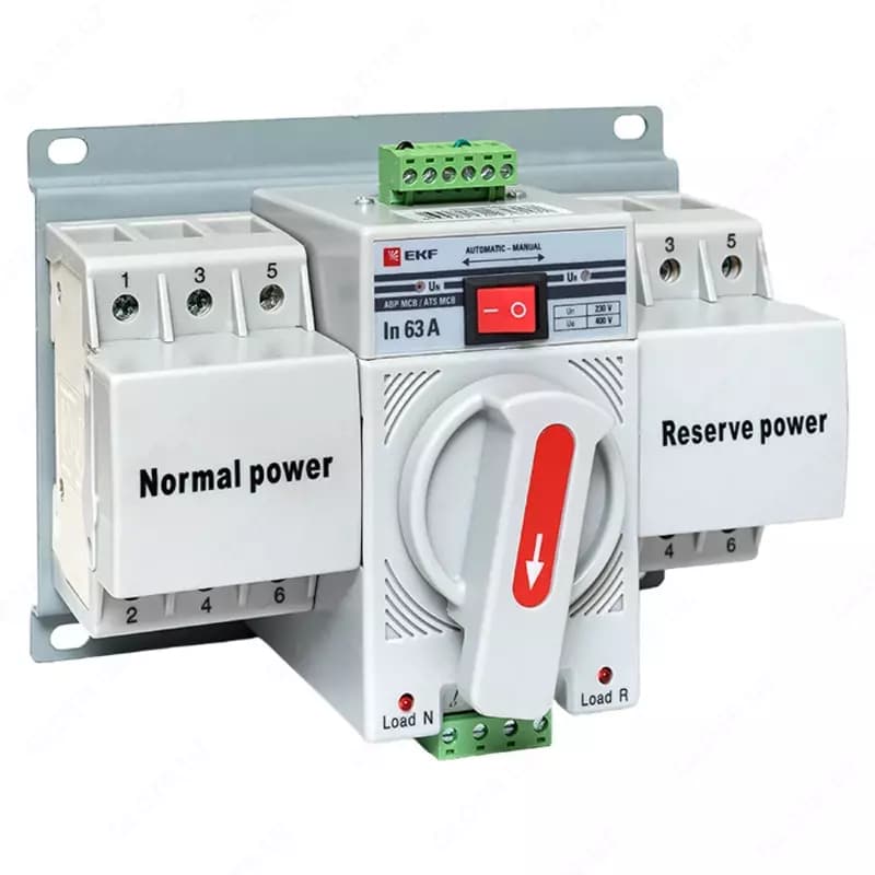 Устройство АВР MCB 63А (C) 3P 400В EKF PROxima — 3