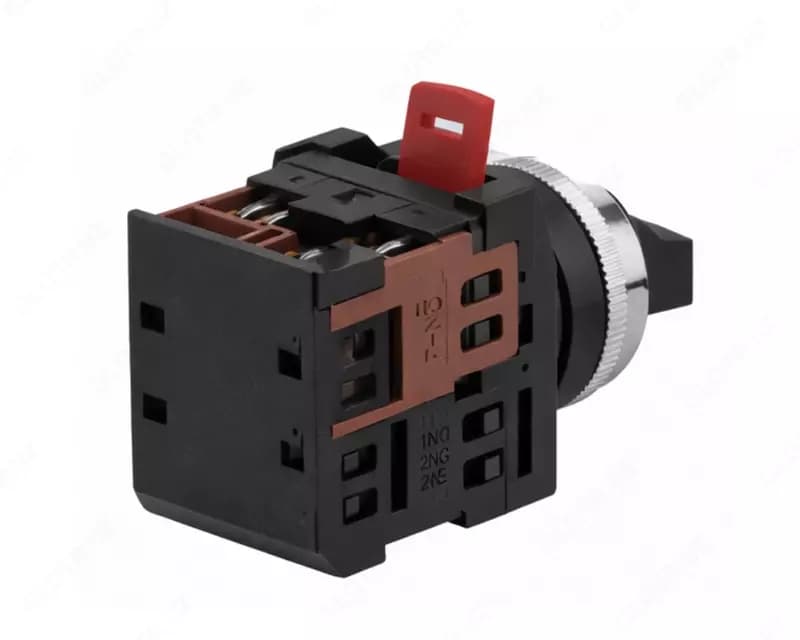 Переключатель АС-22 на 2 фиксир.положения I-O 1з+1р IEK — 2