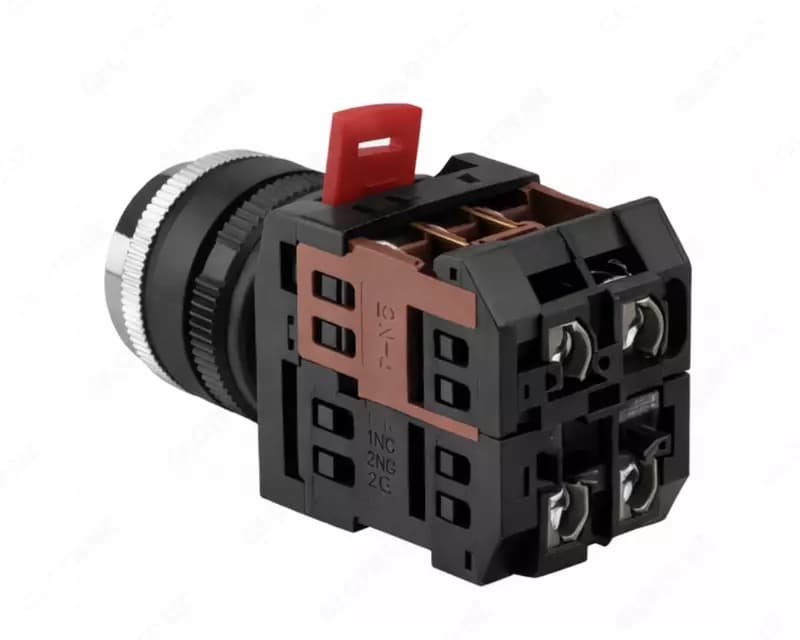 Переключатель АС-22 на 2 фиксир.положения I-O 1з+1р IEK — 4