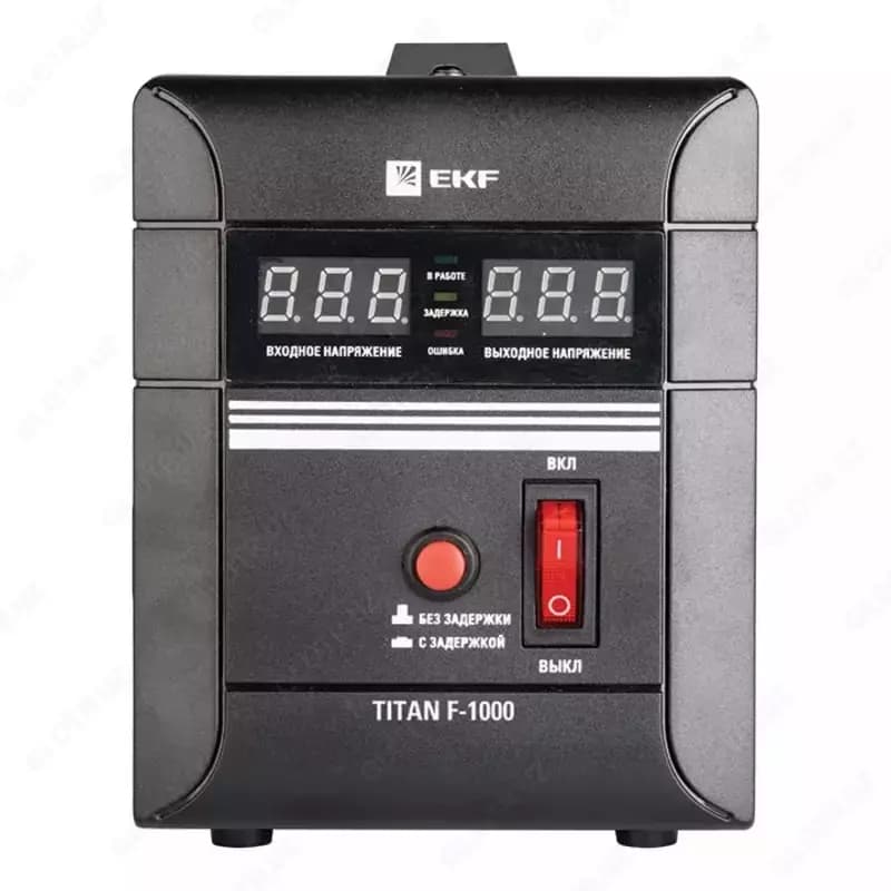 Стабилизатор напряжения ”EKF” PROxima TITAN-F-1000 (Арт. - 1165449) — 2