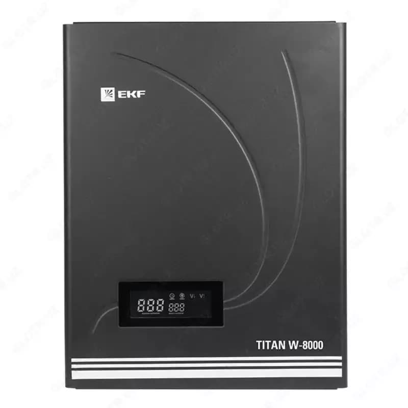 Стабилизатор напряжения (настенный) ”EKF” PROxima TITAN-W-8000 (Арт. - 1165453) — 2
