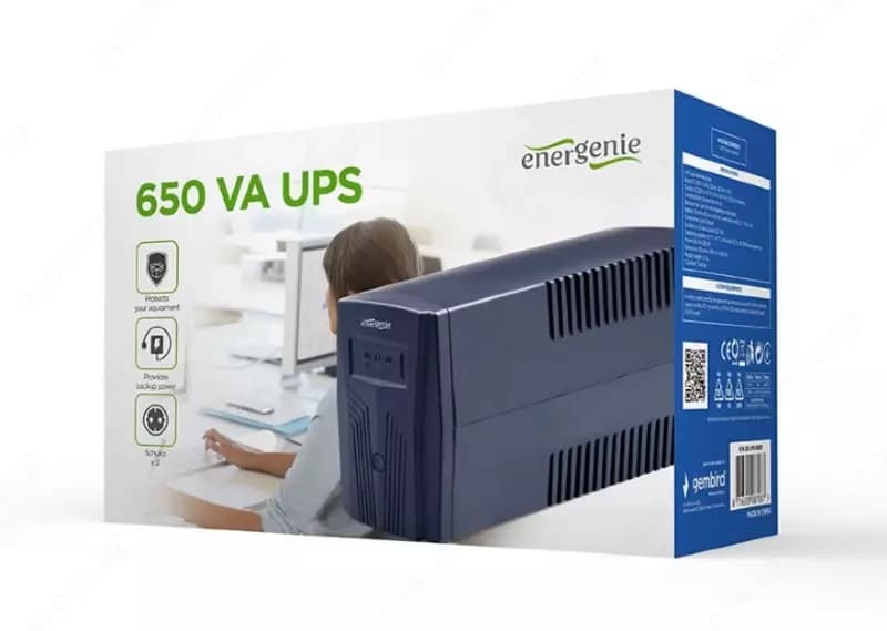 Источник бесперебойного питания ”Energenie” EG-UPS-B650, 650 ВА (Арт. - 1305494) — 4