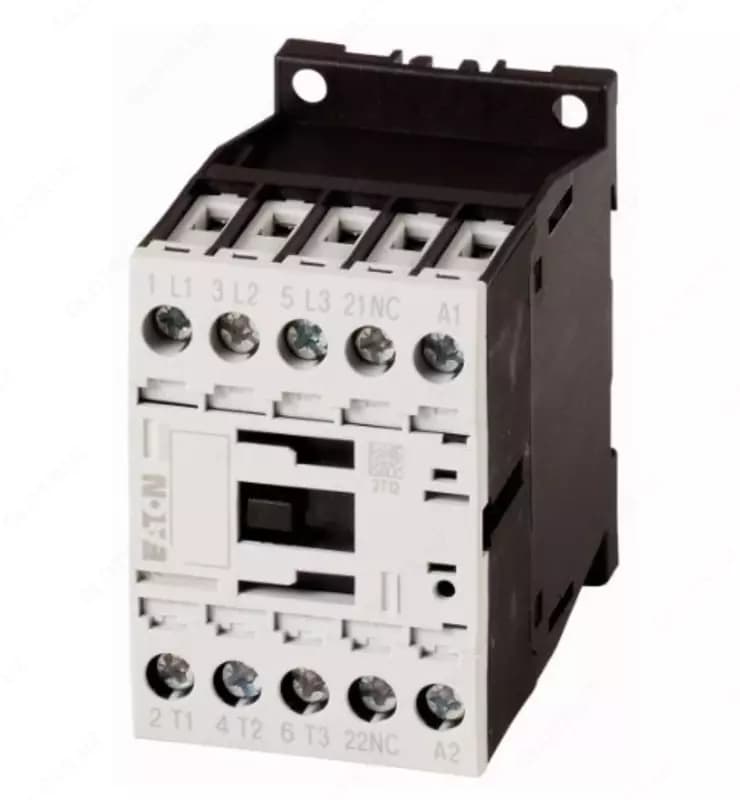 DILM12-01(24V50/60HZ) Контактор 12 А, управляющее напряжение 24В (АС), 1НЗ доп. контакт, категория применения АС-3, АС-4 — 1