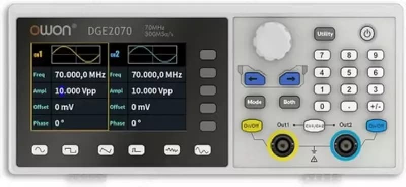 DGE2070 — генератор сигналов произвольной формы — 1